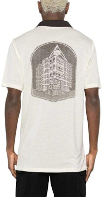 아크네 스튜디오 FW24 디지털 프린트 오버사이즈 티셔츠 남성용 화이트 BL0382IVORYWHITE Lookbook 아크네 스튜디오 FW24 디지털 프린트 오버사이즈 티셔츠 남성용 화이트 BL0382IVORYWHITE