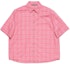 Buy Camisa Unisex Acne Studios FW24 Flanelada Cuadros Rosa Tango Ajuste Holgado. CB0090-CKQ