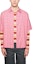 Lookbook Camisa Unisex Acne Studios FW24 Flanelada Cuadros Rosa Tango Ajuste Holgado. CB0090-CKQ
