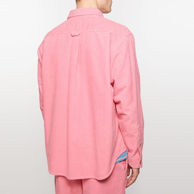 Camisa Rosa Oversize Acne Studios FW24 Face Unisex con Hombros Caídos y Botones. C90164-CKQ Shop Camisa Rosa Oversize Acne Studios FW24 Face Unisex con Hombros Caídos y Botones. C90164-CKQ