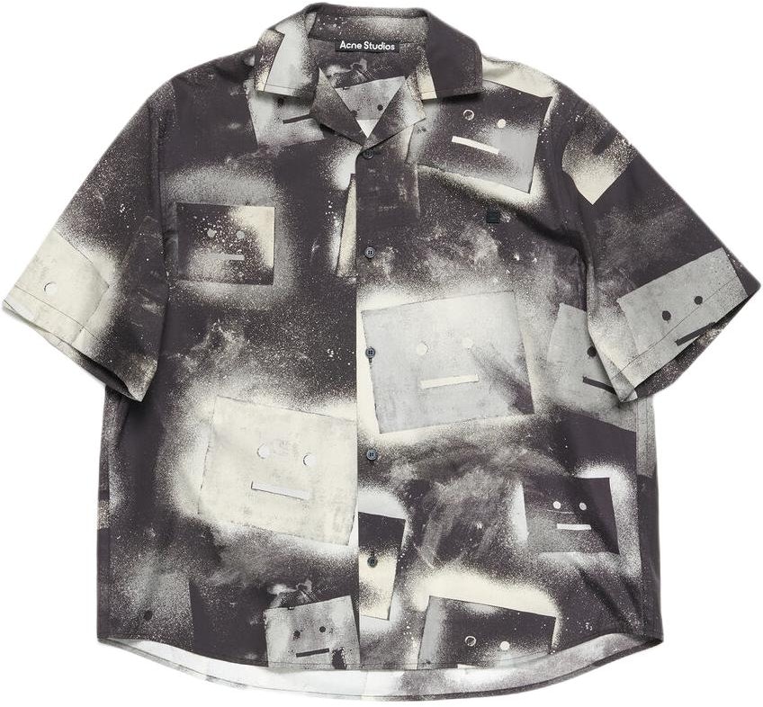 acne-studios-fw-24-face-oversized-printed-button-up-short-sleeve-shirt-unisex-black-white-cb-0091-j83