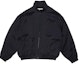 Buy Acne Studios FW24 Loose Fit Zip High Neck Logo Embossed Jacket Navy Blue Mens B90785-BG3