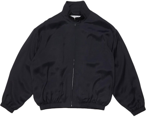 Acne Studios FW24 Loose Fit Zip High Neck Logo Embossed Jacket Navy Blue Mens B90785-BG3 Order Acne Studios FW24 Loose Fit Zip High Neck Logo Embossed Jacket Navy Blue Mens B90785-BG3