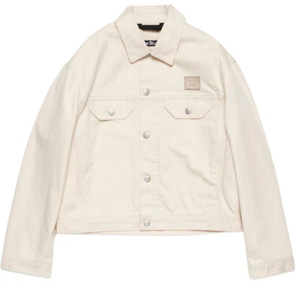 Acne Studios FW24 燕麥色多口袋扣襟農場夾克 男女休閒外套 C90187-633 Buy Acne Studios FW24 燕麥色多口袋扣襟農場夾克 男女休閒外套 C90187-633