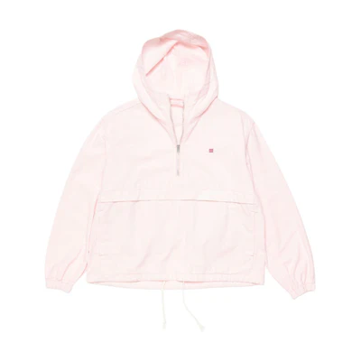 Acne Studios FW24 Pink Oversized Zip Hoodie Jacket Unisex. C90188-415