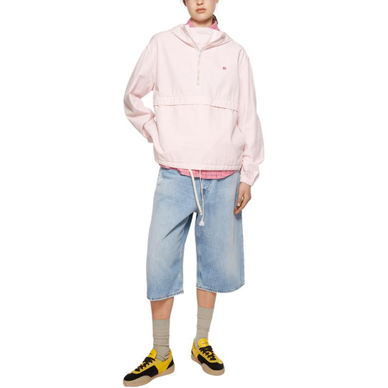 Acne Studios FW24 Pink Oversized Zip Hoodie Jacket Unisex. C90188-415 圖 4
