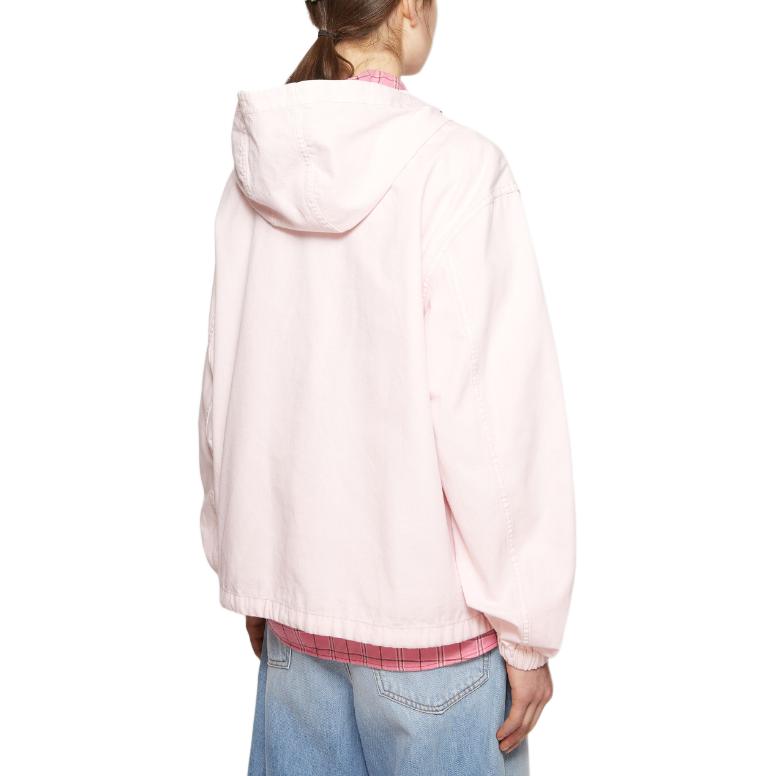 Acne Studios FW24 Pink Oversized Zip Hoodie Jacket Unisex. C90188-415 圖 5