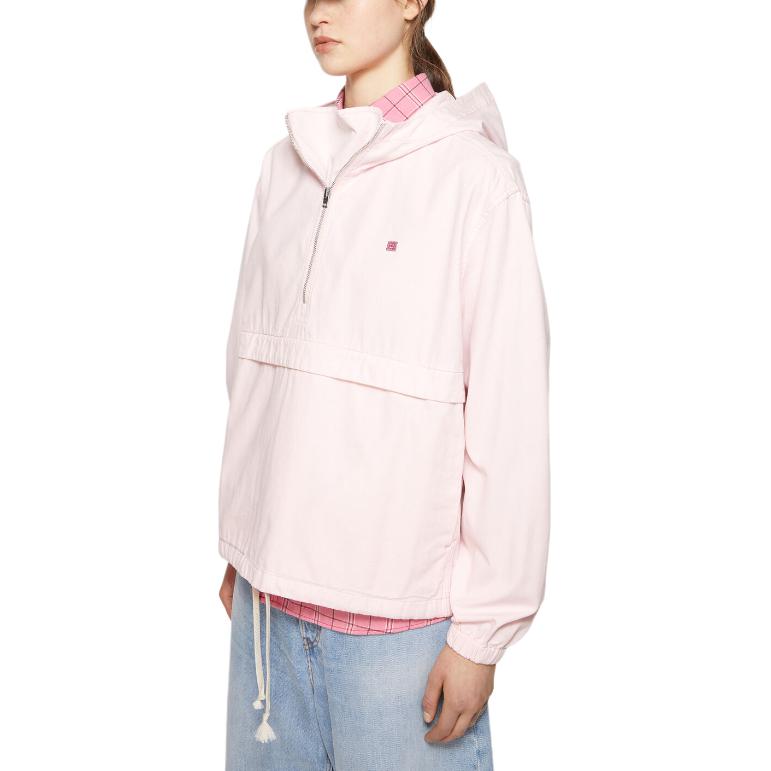 Acne Studios FW24 Pink Oversized Zip Hoodie Jacket Unisex. C90188-415 圖 6