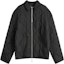 Buy Chaqueta Acolchada Acne Studios FW24 con Cremallera y Cuello - Negra. B90764-900