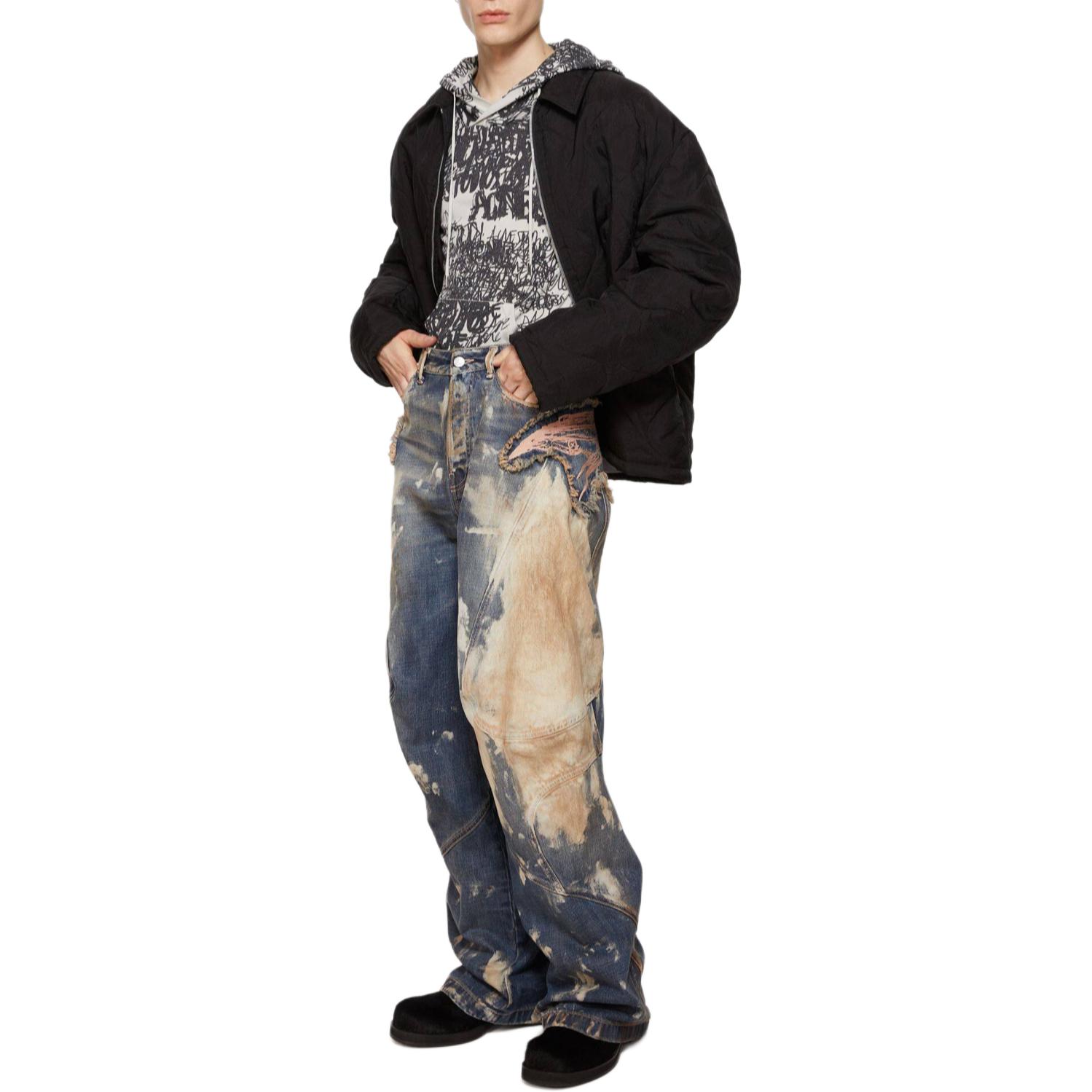 Shop Chaqueta Acolchada Acne Studios FW24 con Cremallera y Cuello - Negra. B90764-900