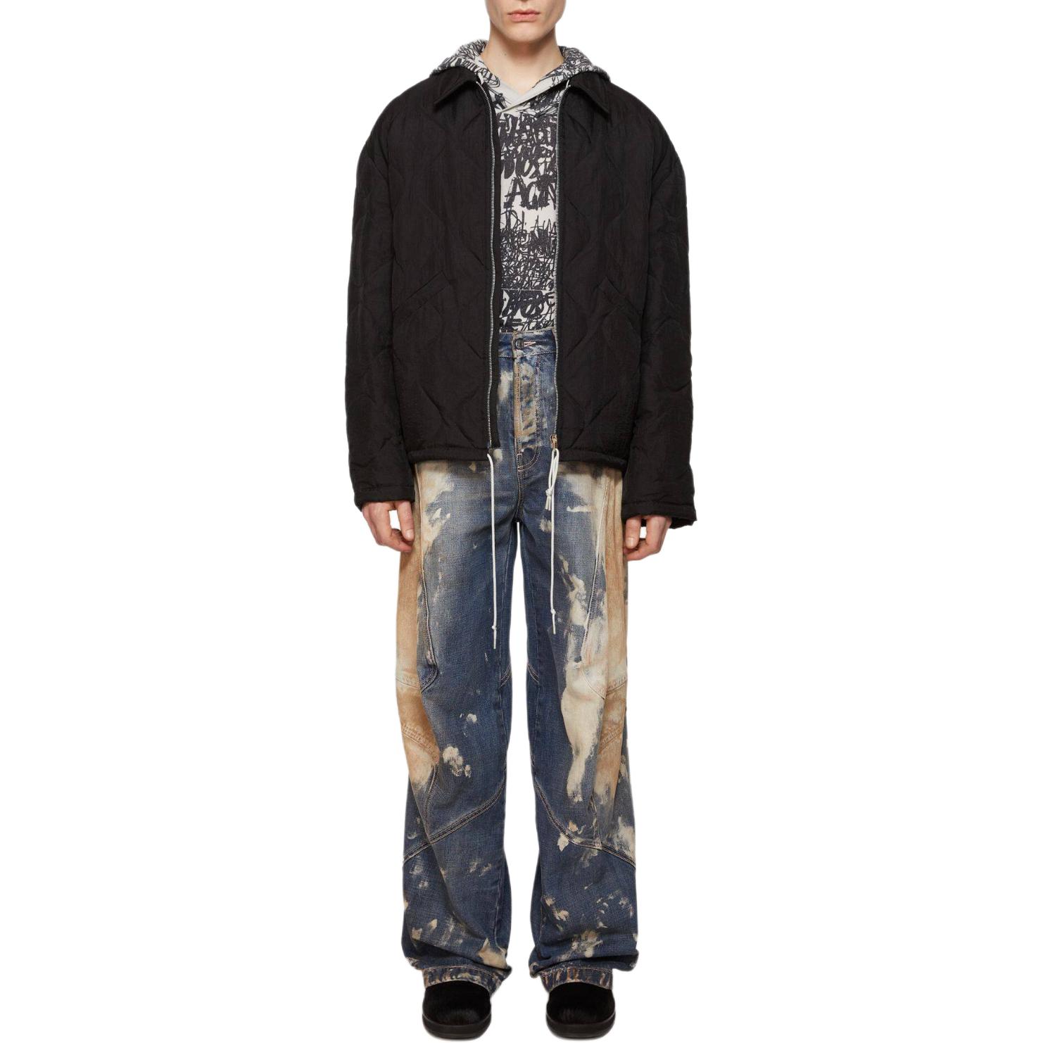 Purchase Chaqueta Acolchada Acne Studios FW24 con Cremallera y Cuello - Negra. B90764-900