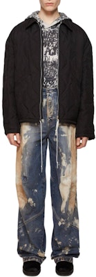 Chaqueta Acolchada Acne Studios FW24 con Cremallera y Cuello - Negra. B90764-900 Purchase Chaqueta Acolchada Acne Studios FW24 con Cremallera y Cuello - Negra. B90764-900