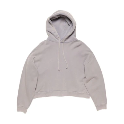 Acne Studios FW24 Unisex Oversized Hoodie Misty Purple. CI0138-ADF