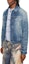 Purchase Acne Studios FW24 Washed Denim Jacket for Men in Mid Blue. B90793-863