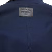 Sizing Acne Studios FW25 對比皮領農場風格夾克 - 男款 B90857-BG3
