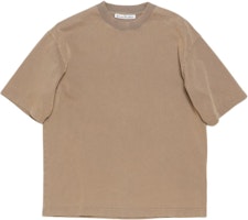 Acne Studios FW 2024 Oversized Logo T-Shirt Unisex Grey Taupe. CL0218-DIA Acne Studios FW 2024 Oversized Logo T-Shirt Unisex Grey Taupe. CL0218-DIA