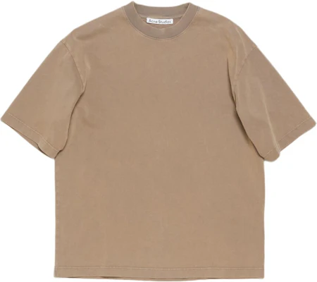 Camiseta Unisex Oversize Logo Acne Studios FW 2024 Gris Taupe. CL0218-DIA Order Camiseta Unisex Oversize Logo Acne Studios FW 2024 Gris Taupe. CL0218-DIA