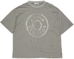 Acne Studios FW 2024 Unisex Letter Print Loose Fit T-Shirt Moss Green. CL0294-BCA Acne Studios FW 2024 Unisex Letter Print Loose Fit T-Shirt Moss Green. CL0294-BCA