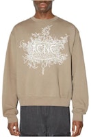 아크네 스튜디오 밤색 그래픽 야광 긴소매 크루넥 남성용 스웻셔츠 BI0185-CQL Lookbook 아크네 스튜디오 밤색 그래픽 야광 긴소매 크루넥 남성용 스웻셔츠 BI0185-CQL