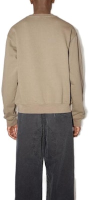 Acne Studios Graphic Glow-In-The-Dark Crewneck Long Sleeve Sweatshirt Brown Mens BI0185-CQL Shop Acne Studios Graphic Glow-In-The-Dark Crewneck Long Sleeve Sweatshirt Brown Mens BI0185-CQL