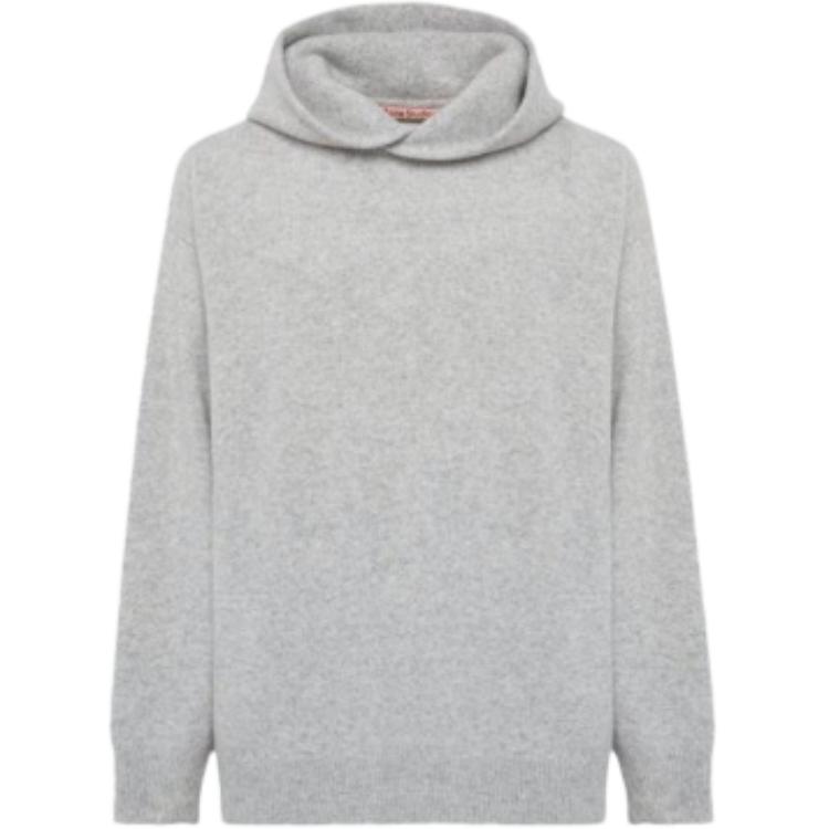 Acne Studios Grey Half-Zip Collared Sweatshirt B60241-X92