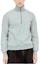 Order Acne Studios Half-Zip High-Neck Sweatshirt Grey Mens Casual Pullover CI0164-CC3