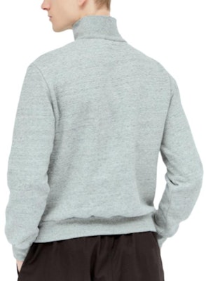 Acne Studios Half-Zip High-Neck Sweatshirt Grey Mens Casual Pullover CI0164-CC3 Lookbook Acne Studios Half-Zip High-Neck Sweatshirt Grey Mens Casual Pullover CI0164-CC3