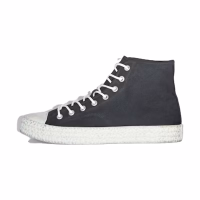 Acne Studios High-Top Canvas Sneakers 'Black CMFT'