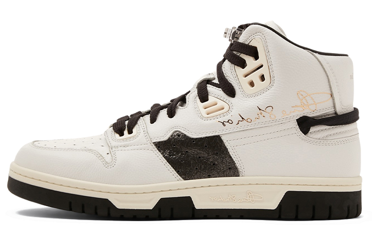 Acne Studios High-Top Leather Sneakers 'White' BD0192-AL4