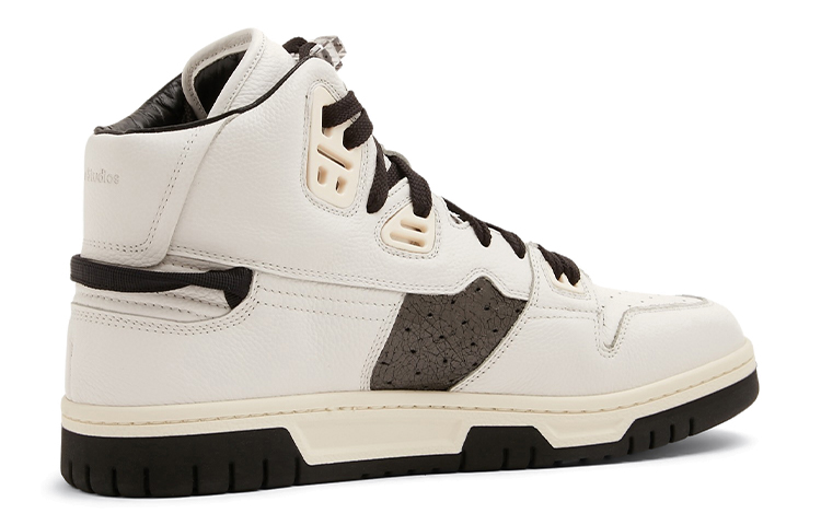 Acne Studios High-Top Leather Sneakers 'White' 圖 4