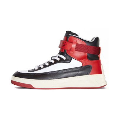 Acne Studios High-Top Sneakers 'Black Red White'