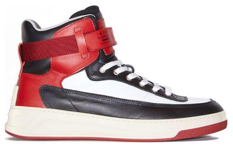 Acne Studios High-Top Sneakers 'Black Red White' 圖 2