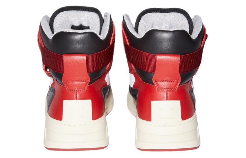 Acne Studios High-Top Sneakers 'Black Red White' 圖 4
