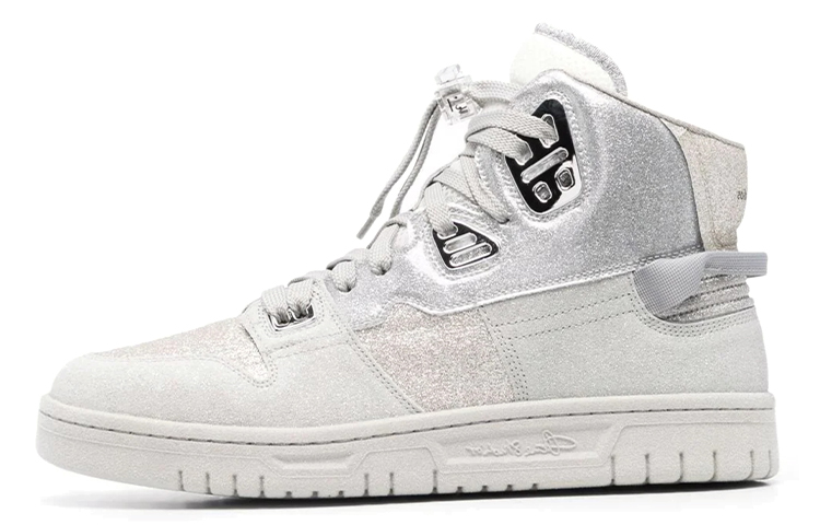 Buy アクネ ハイカットスニーカー シルバー BD0186-AXA