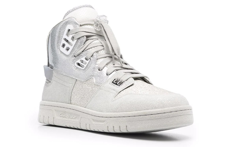 Order アクネ ハイカットスニーカー シルバー BD0186-AXA
