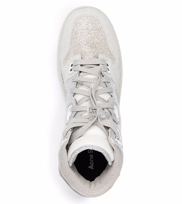 Acne Studios High-Top Sneakers 'Silver' BD0186-AXA Lookbook Acne Studios High-Top Sneakers 'Silver' BD0186-AXA