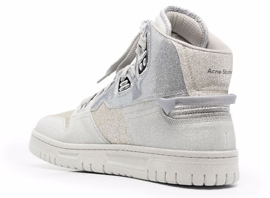 Acne Studios High-Top Sneakers 'Silver' BD0186-AXA Shop Acne Studios High-Top Sneakers 'Silver' BD0186-AXA