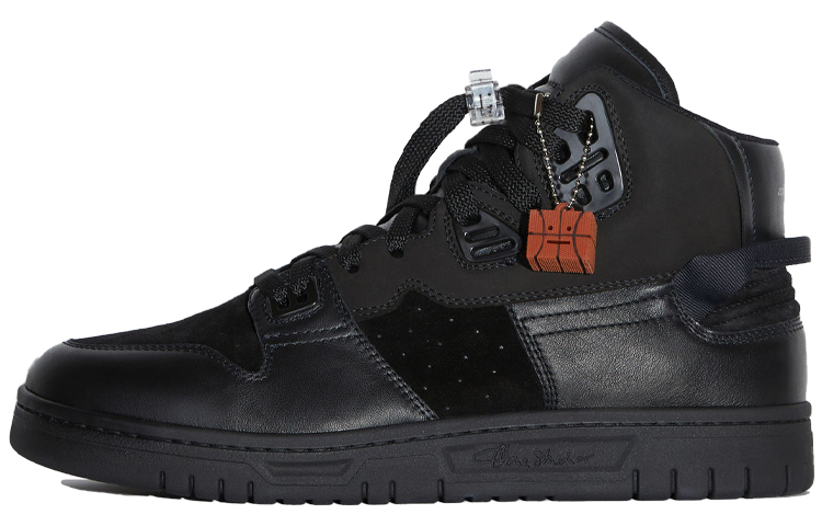 Acne Studios High-Top Running Shoes 'Black'