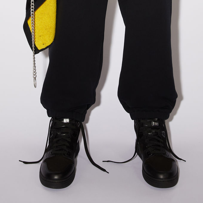 Acne Studios High-Top Running Shoes 'Black' 圖 5
