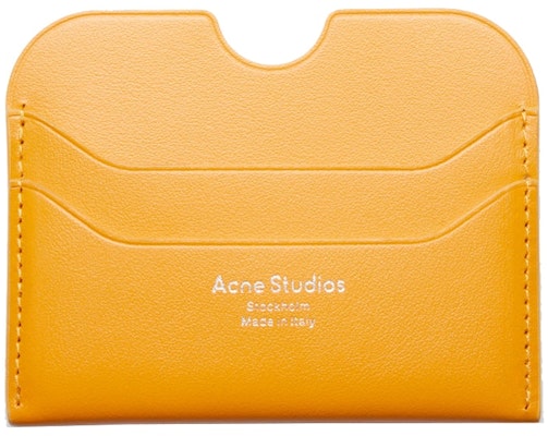Acne Studios 南瓜橙皮革卡夾 Buy Acne Studios 南瓜橙皮革卡夾