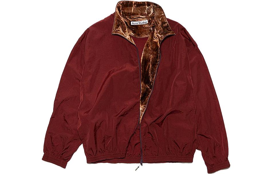 Acne Studios Lightweight Zip Jacket Maroon B90648-479