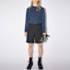 Lookbook Acne Studios Logo Blend Loose Fit Casual Shorts. BE0081-900044