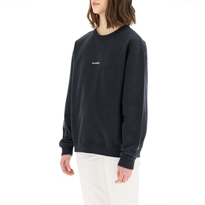 Sudadera Negra Acne Studios Logo Crewneck. AI0067-900 Purchase Sudadera Negra Acne Studios Logo Crewneck. AI0067-900