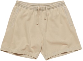 Acne Studios Logo Patch Mid-Rise Casual Shorts Unisex in Concrete Grey. CE0038-DKX Acne Studios Logo Patch Mid-Rise Casual Shorts Unisex in Concrete Grey. CE0038-DKX