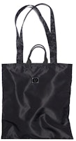 Acne Studios Logo Plaque Tote Bag Black Acne Studios Logo Plaque Tote Bag Black