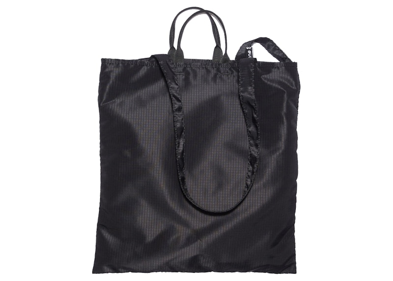 Order Acne Studios 徽標牌黑色托特包