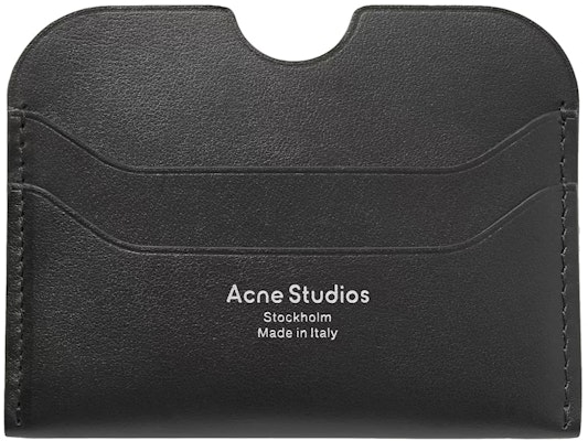 Acne Studios 黑色印花卡片夾 Buy Acne Studios 黑色印花卡片夾