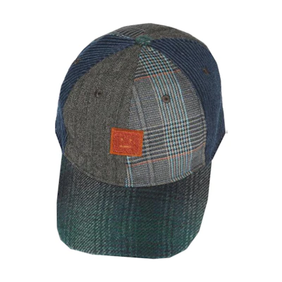 Acne Studios Logo Wool Nylon Polyester Cotton Cap Unisex Multicolor Adjustable C40322-AFY