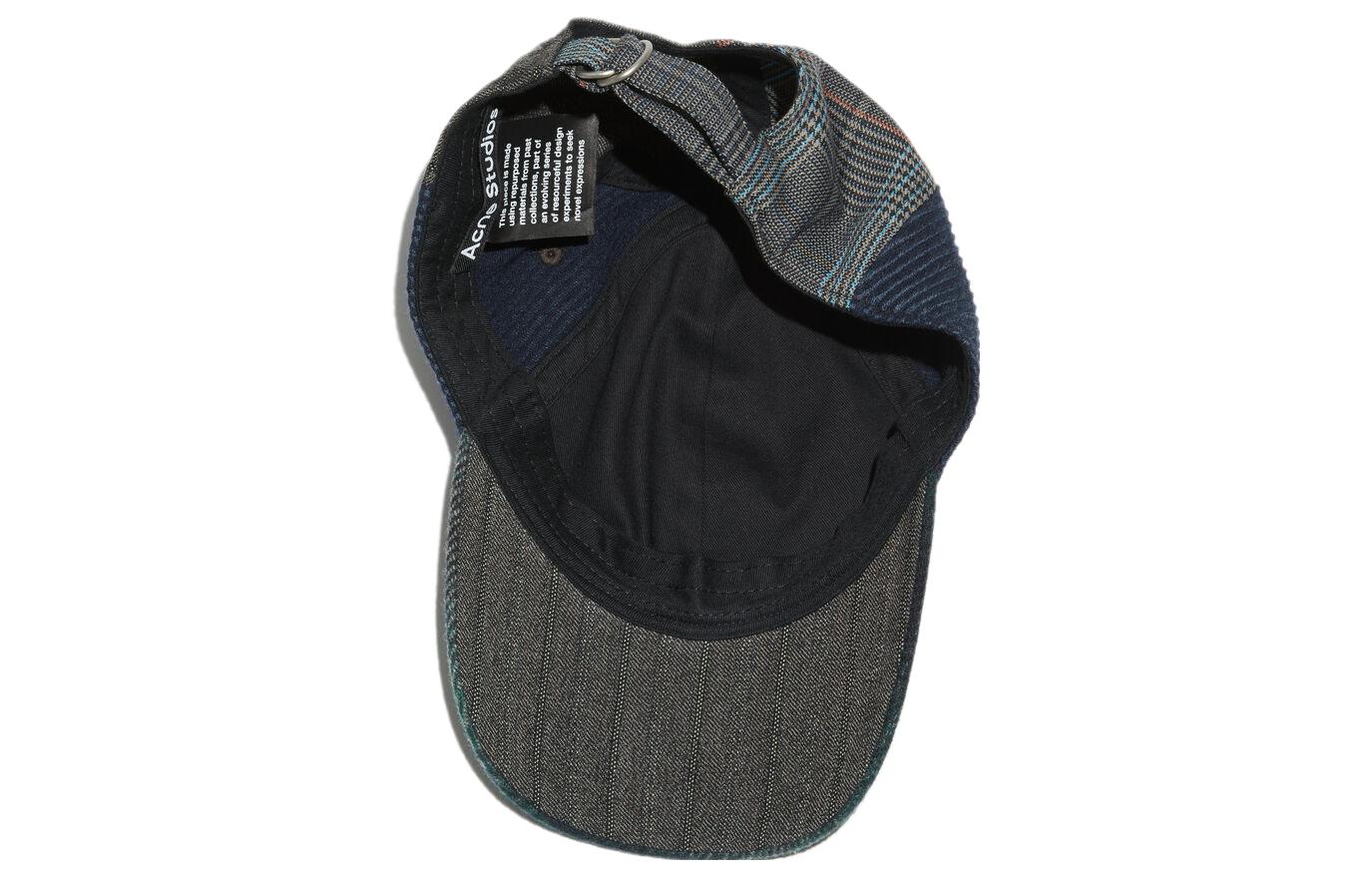 Lookbook アクネ ストゥディオズ ロゴ ウール ナイロン ポリエステル コットン キャップ 男女兼用 調節可能 マルチカラー C40322-AFY