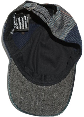 Acne Studios Logo Wool Nylon Polyester Cotton Cap Unisex Multicolor Adjustable C40322-AFY Lookbook Acne Studios Logo Wool Nylon Polyester Cotton Cap Unisex Multicolor Adjustable C40322-AFY